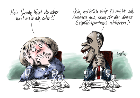 Merkel und Obama