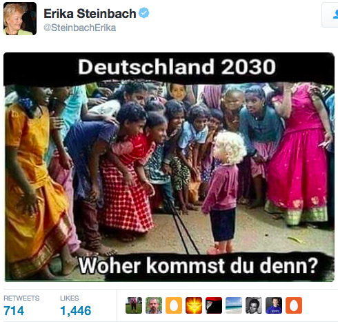 Heil Hitler, Frau Steinbach!