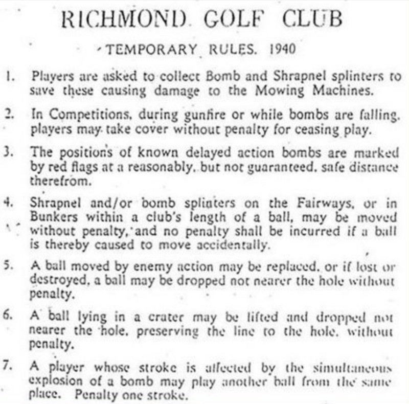 Golfregeln