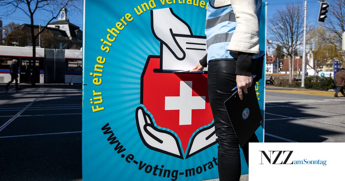 Das Schweizer E-Voting ist ein Trauerspiel | NZZ am Sonntag