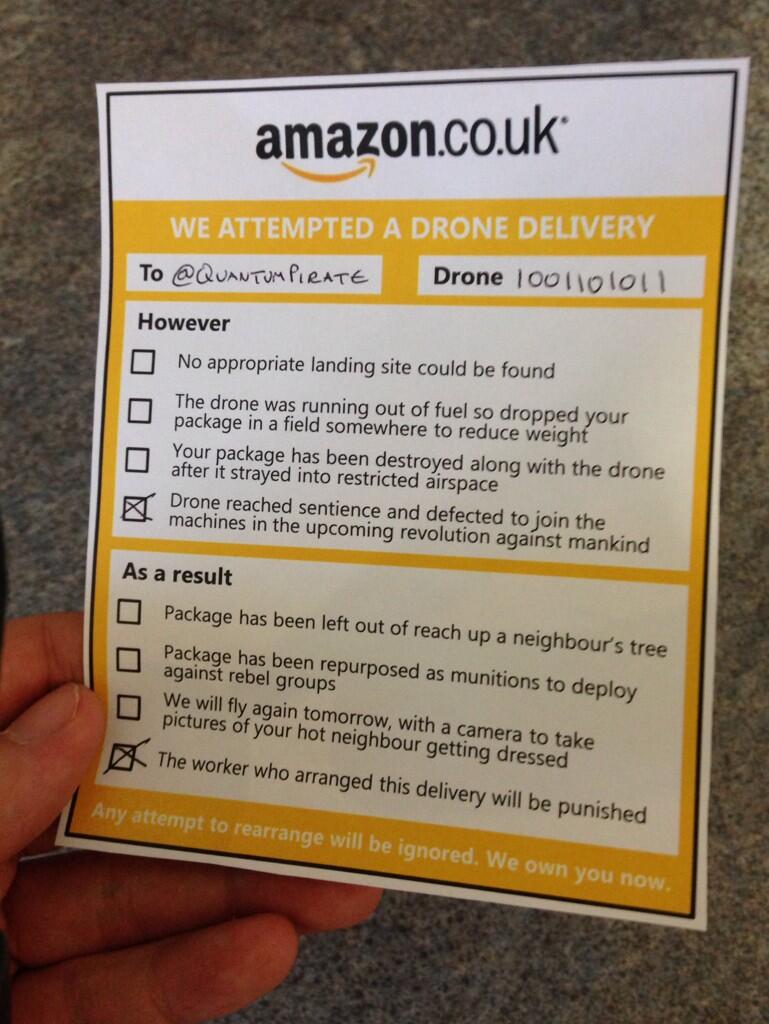 Amazon Drohnenservice