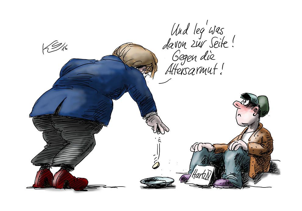 CDU-Problemlösungen – Heute: Altersarmut