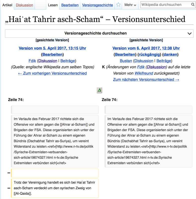 Zensur in der deutschen Wikipedia