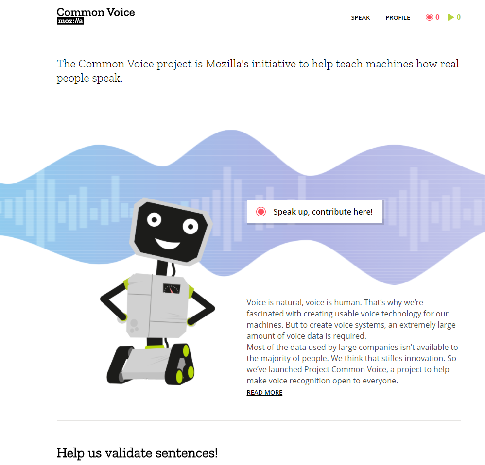 Mozilla Common Voice: Sprachsteuerung für alle und ohne Rückgriff auf die Cloud