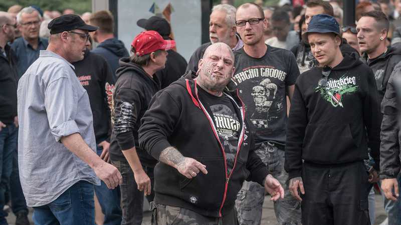 Nazi-Mob in Chemniz