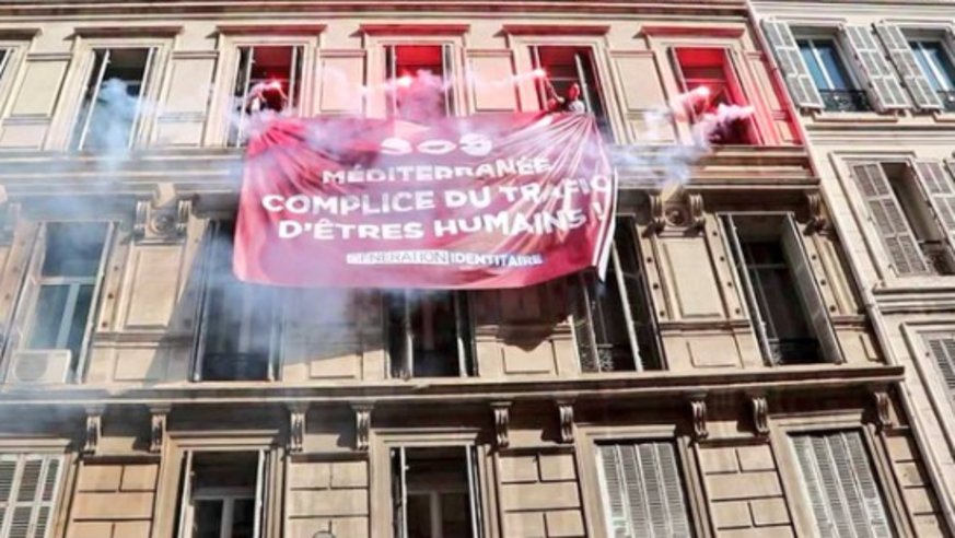 Militante Identitäre stürmen Sitz von «SOS Méditerranée» in Marseille