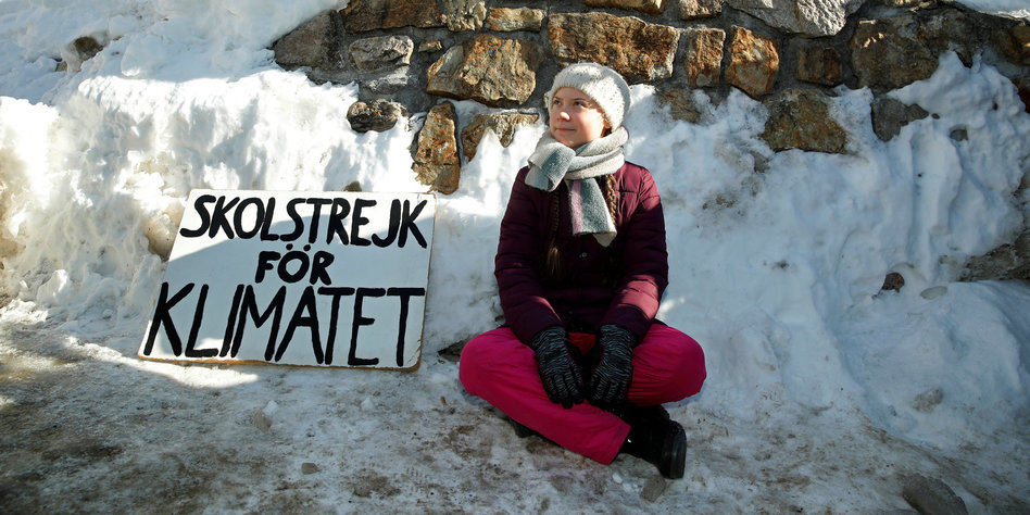 Klimaaktivistin bei Weltwirtschaftsforum: „Ich will, dass ihr in Panik geratet“
