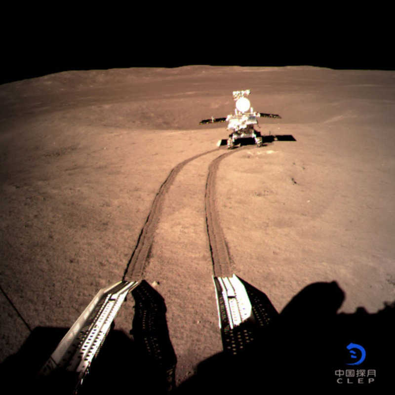 Hier gibt's Fotos von der Mondlandung der Chinesen