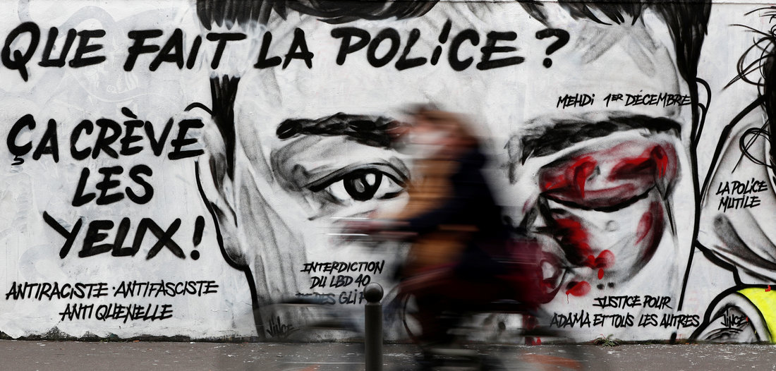 Polizeigewalt in Frankreich