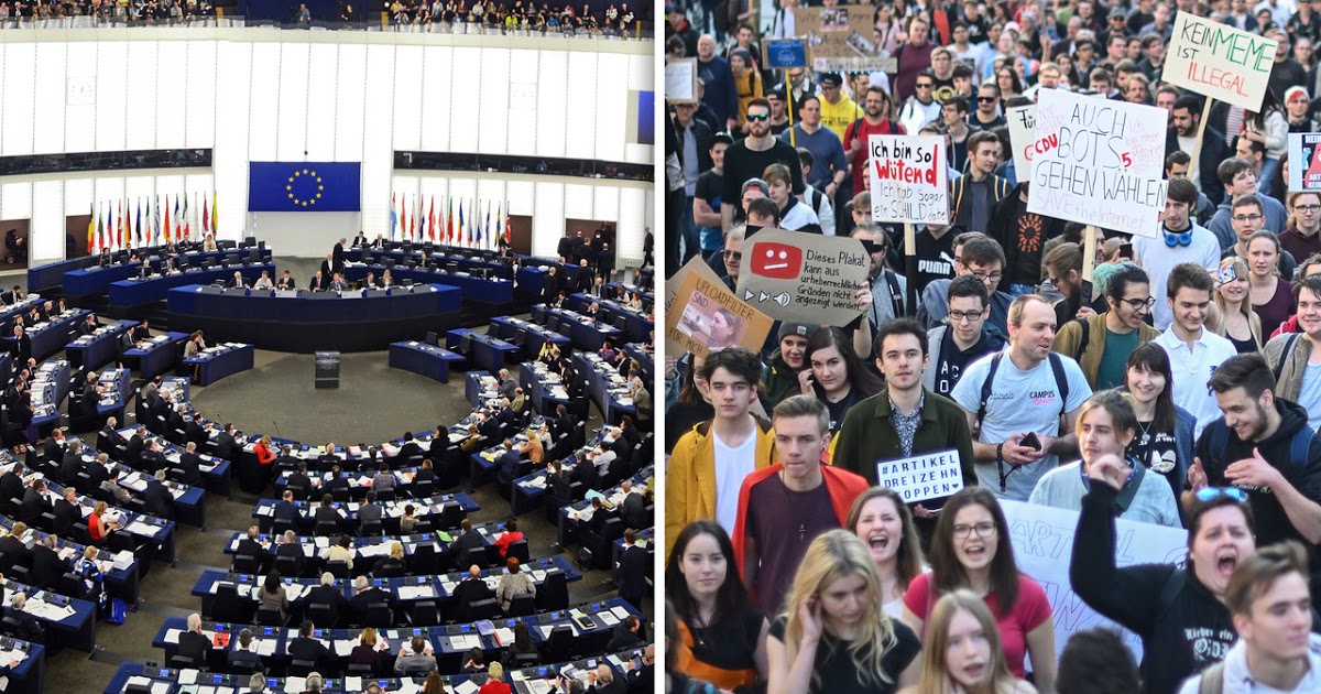 Uploadfilter: Heldenhafte EU-Parlamentarier knicken nicht vor mächtiger Bürgerlobby ein