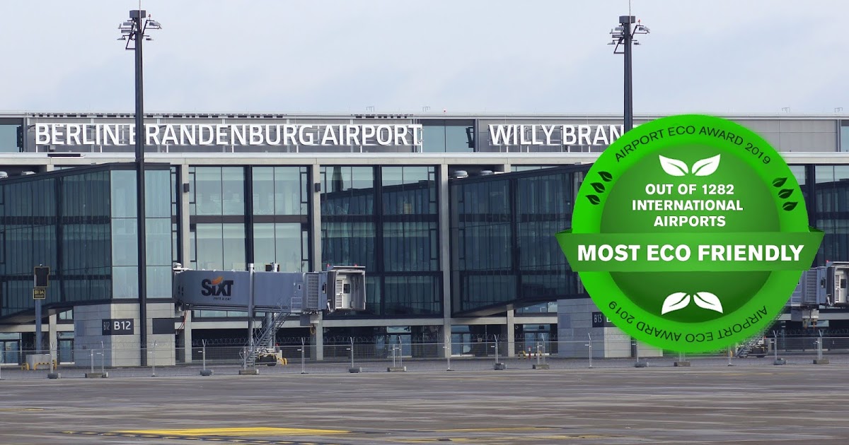 BER als klimafreundlichster Flughafen der Welt ausgezeichnet