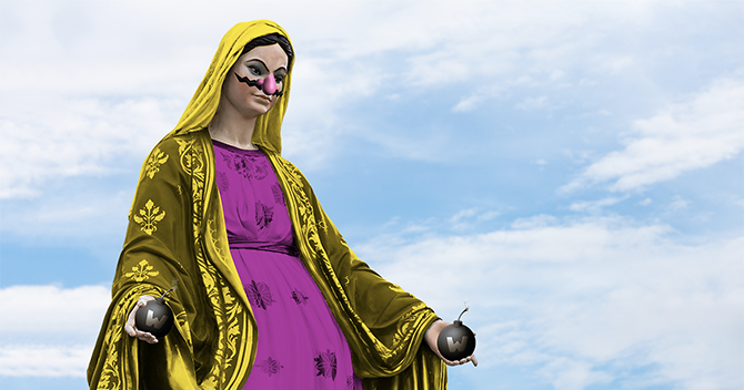 Katholische Kirche präsentiert Waria, die fiese Widersacherin von Maria