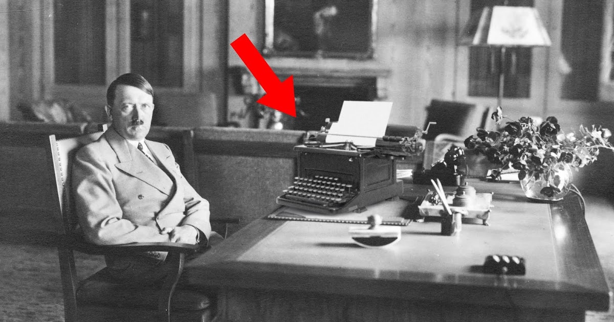 Hitler damals nur zum Reichskanzler ernannt, weil er als einziger die Schreibmaschine bedienen konnte