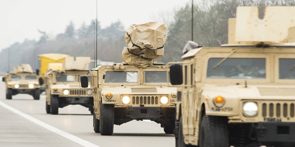 Nato und USA üben Transport nach Osten: So viel Panzer war selten