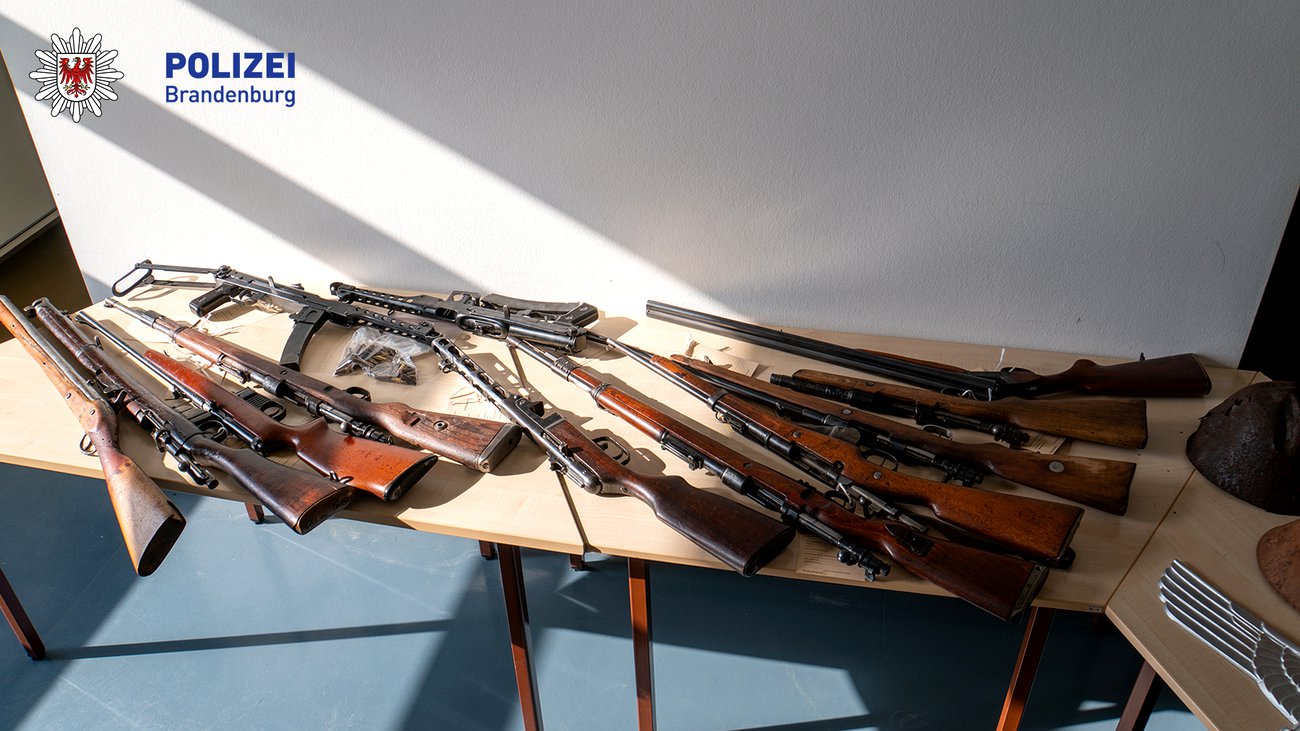 Brandenburg: Schlag gegen internationale Waffenhändler