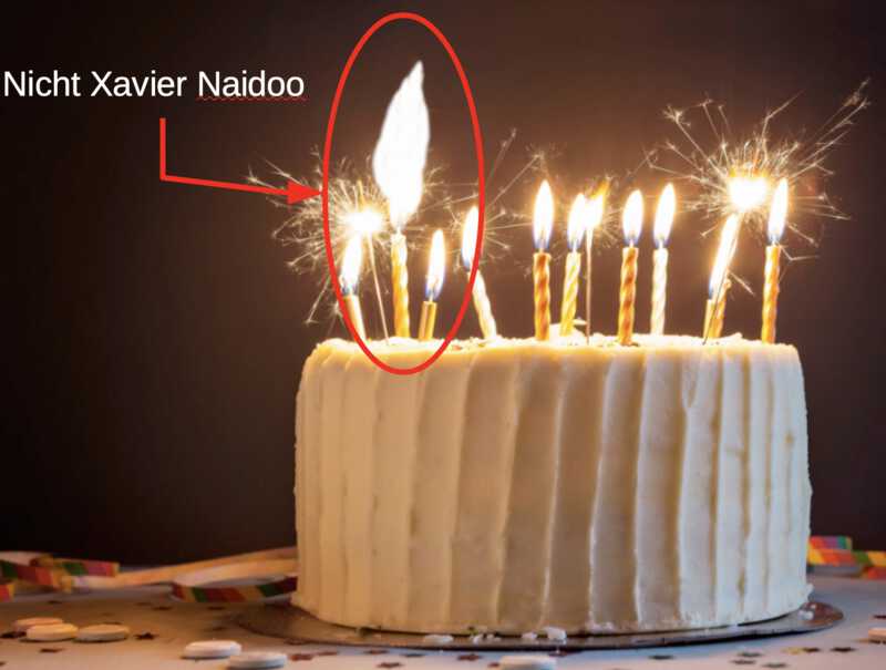 Nicht Xavier Naidoo!