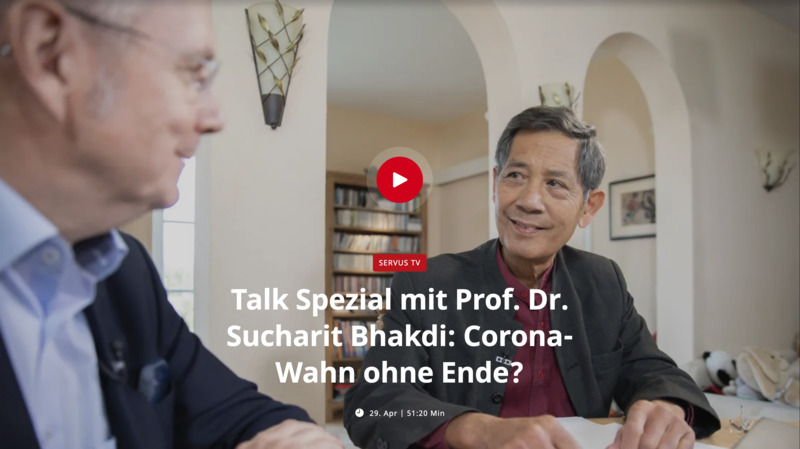 Talk Special mit Prof. Dr. Sucharit Bhakdi