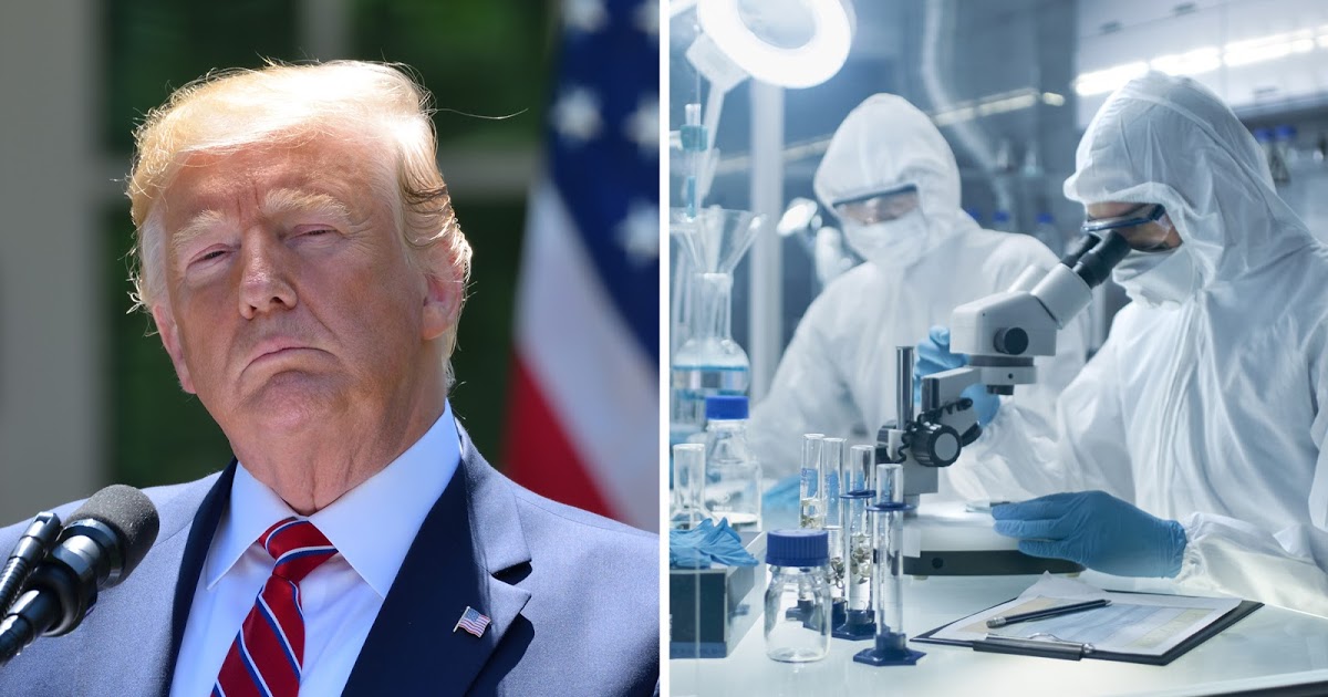 Schrecklicher Verdacht: Wurde Trump in einem chinesischen Labor gezüchtet, um den USA zu schaden?