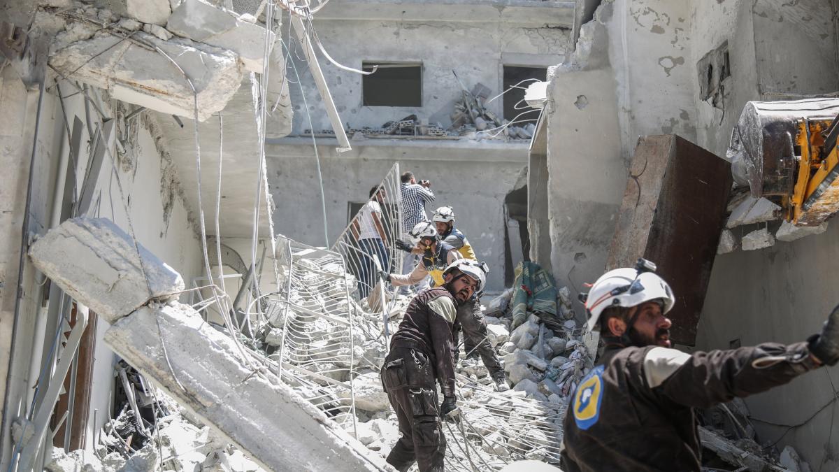 Syrien: Finanzierung der Weißhelme – Deutschland fordert Geld zurück - WELT