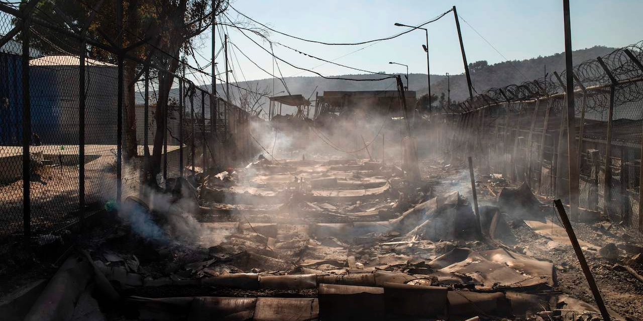 Nach dem Brand im überfüllten Flüchtlingslager Moria - fm4.ORF.at