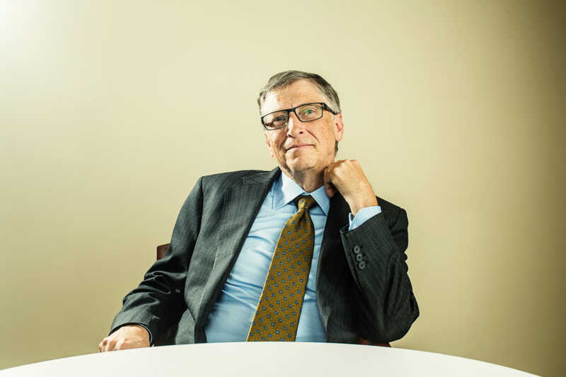 Microsoft co-founder and philanthropist Bill Gates | Stephen Voss/REDUX