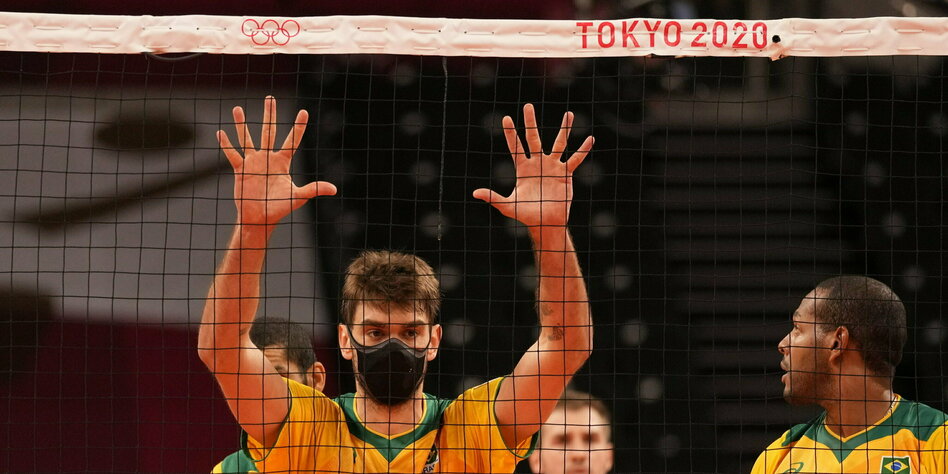 Coronaschutz auf dem Volleyballfeld: Die Wettkampfmaske
