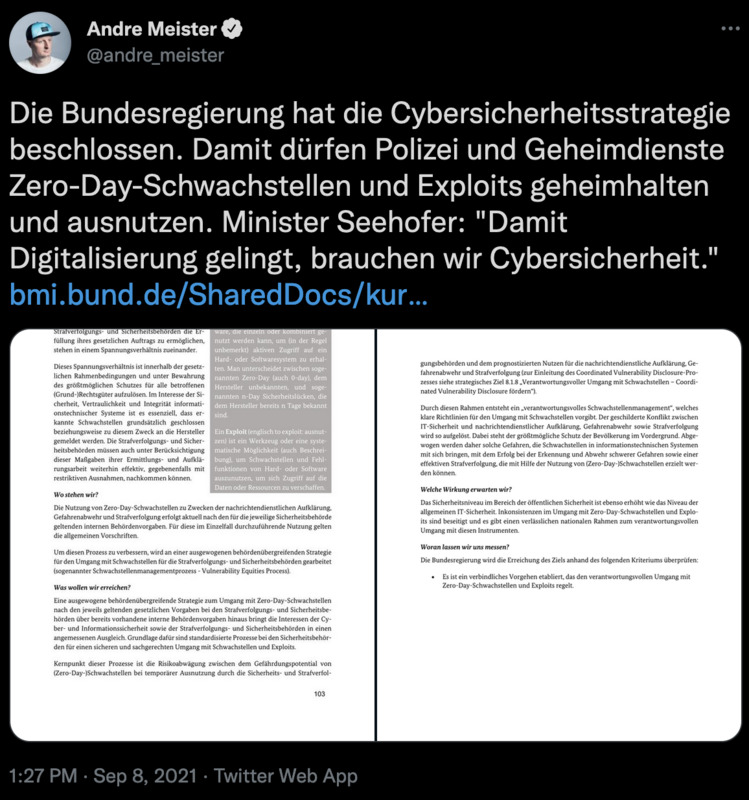 Cyber-Unsicherheit in Deutschland