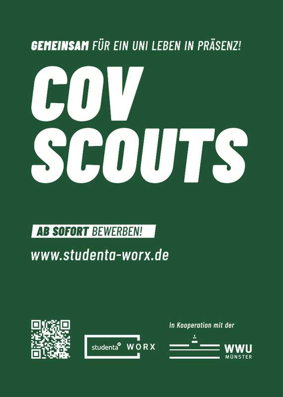 Bewirb Dich jetzt bei den Cov-Scouts und kontrolliere die Covid-Zertifikate Deiner Komilitonen!