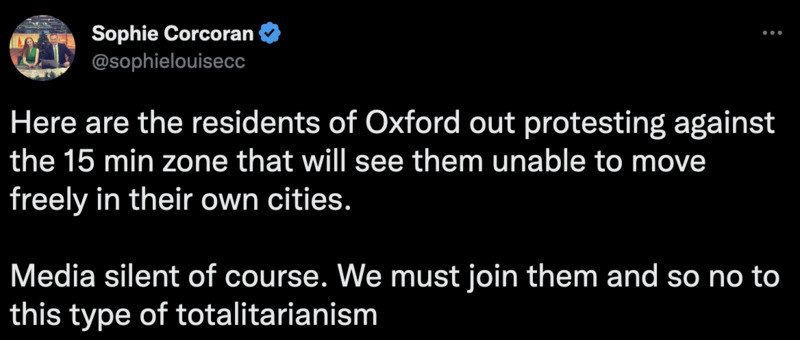 Die Leute in Oxford sind nicht glücklich darüber, dass ihre Stadt nun ihr Gefängnis ist
