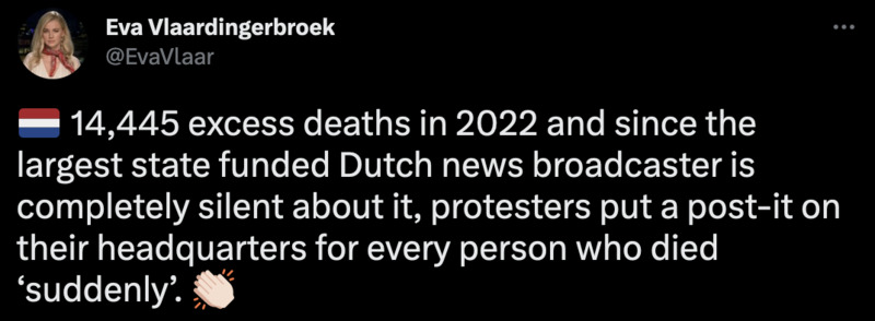 Nette Aktion in den Niederlanden: für jeden “plötzlich und unerwartet” Verstorbenen hängt hier ein Zettel an der Wand