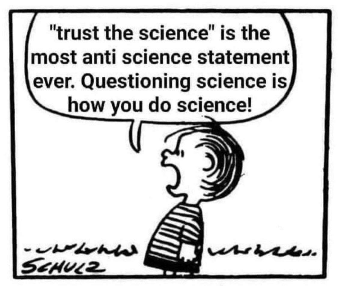 Trust the science