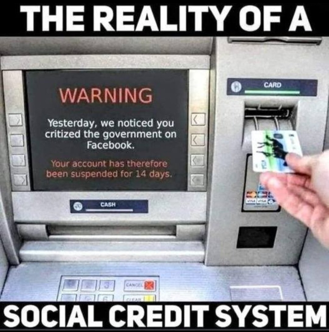 Die Realität, wenn man in einem Social-Credit-System leben muss