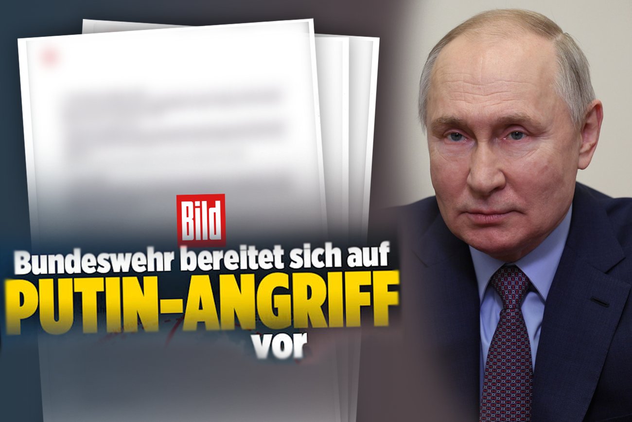 «Bild»-Zeitung trommelt mit einem «Geheimpapier» zum grossen Krieg gegen Putin. Es scheint, als ob über die friedliebenden Köpfe der Bürger hinweg die Eskalation vorbereitet wird - Die Weltwoche