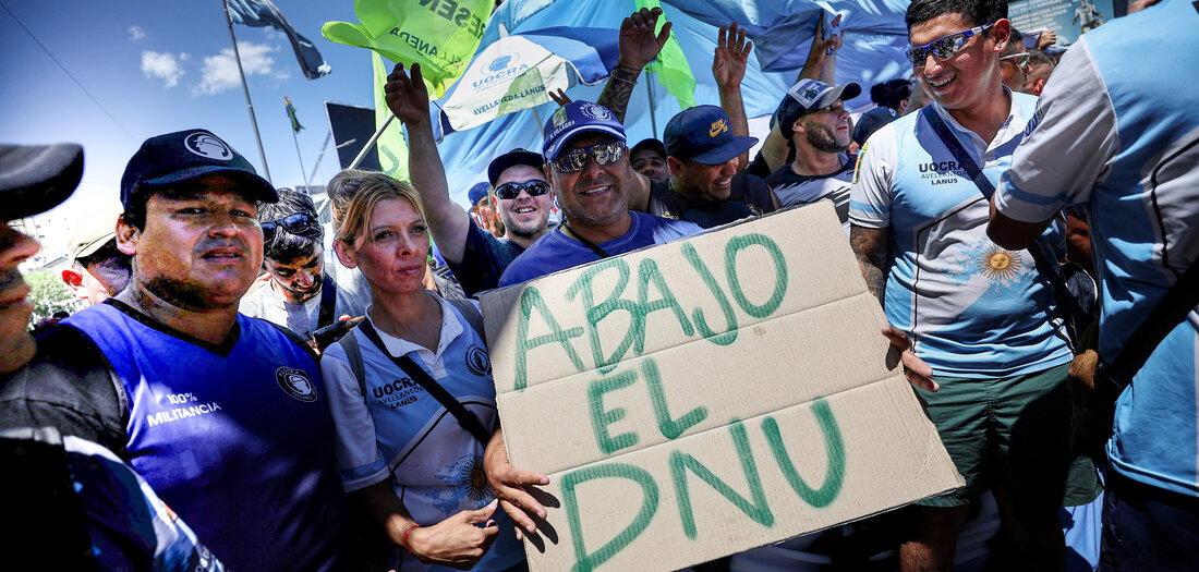 Argentinien: Massen gegen Milei