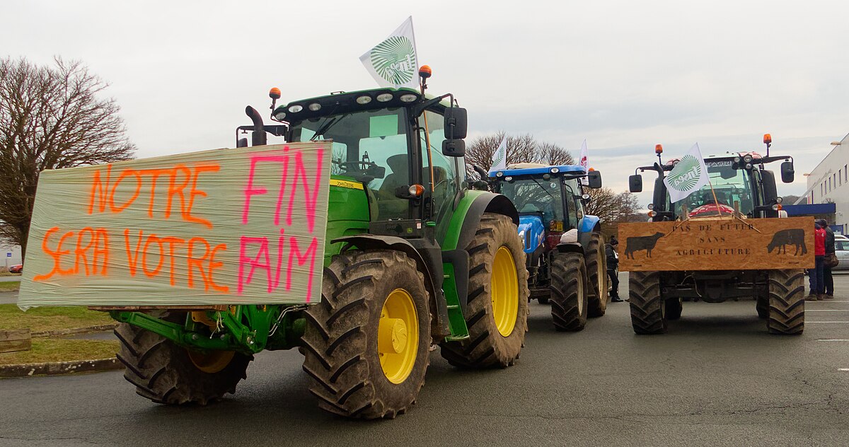 Französische Bauern wollen Paris für eine Woche blockieren