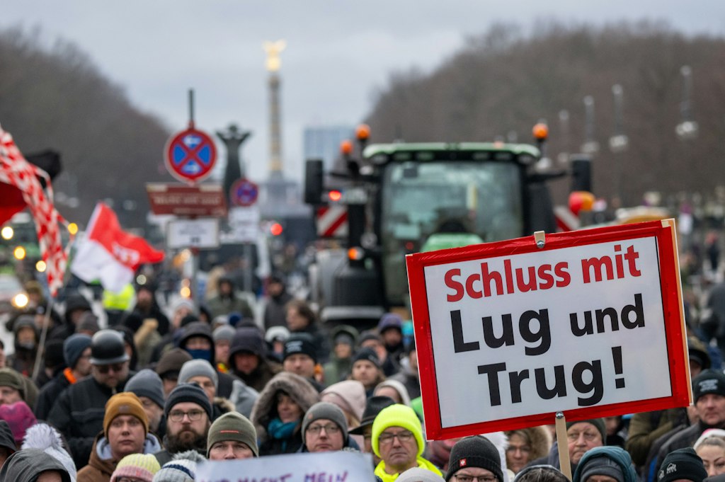 Bauernprotest: Die Ampel hat den inoffiziellen Gesellschaftsvertrag aufgekündigt