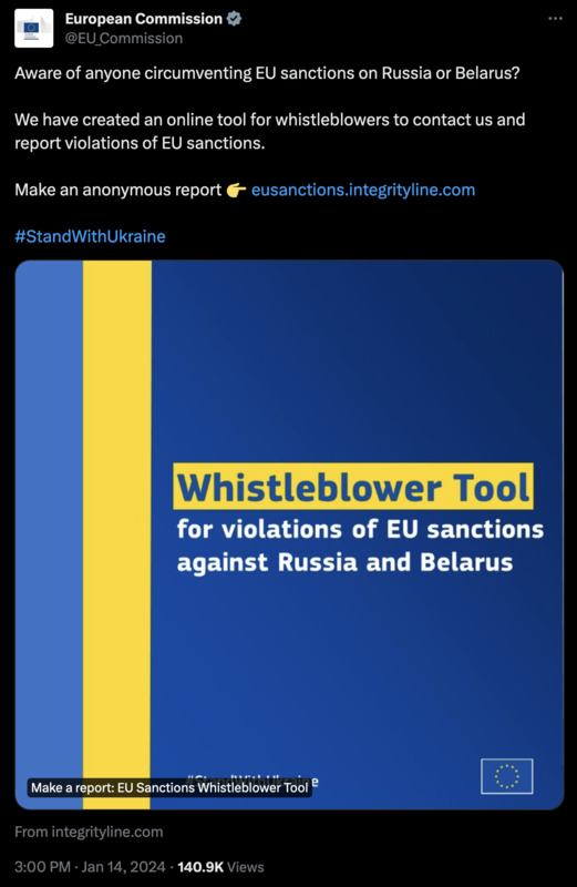 Tolle Möglichkeiten für Blockwarte und Denunzianten bei der EU: Ihr seid jetzt auch “Whistleblower”