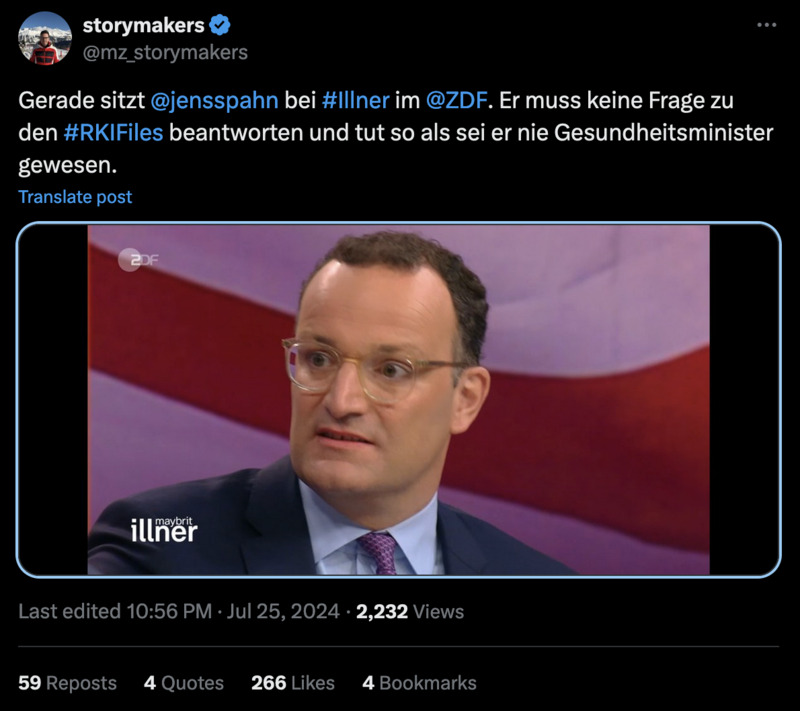 Mal wieder Journalismus-Simulation im ZDF
