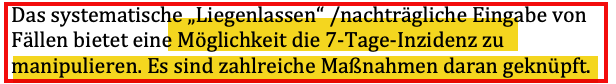 Rot Gerahmtes war geschwärzt