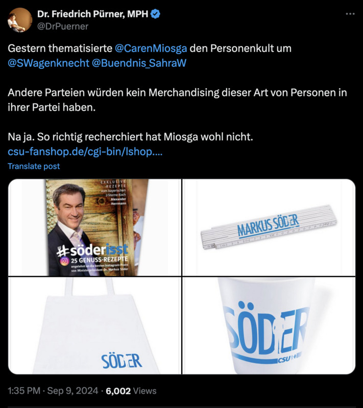 Es gibt wohl keinen Punkt, in dem Miosga nicht lügt