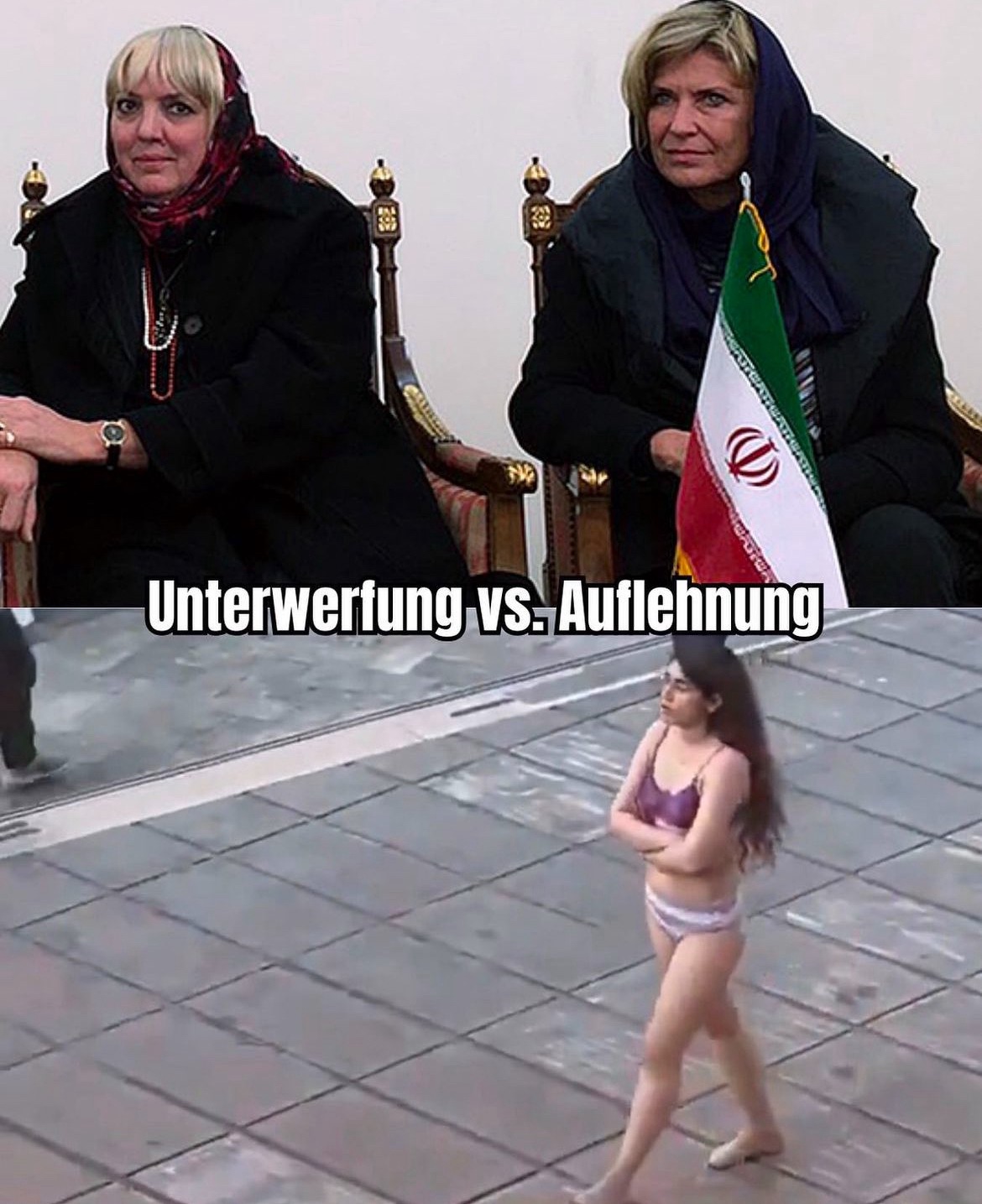 Unterwerfung vs. Auflehnung