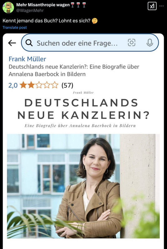 In Bildern geht. Text wäre problematischer.