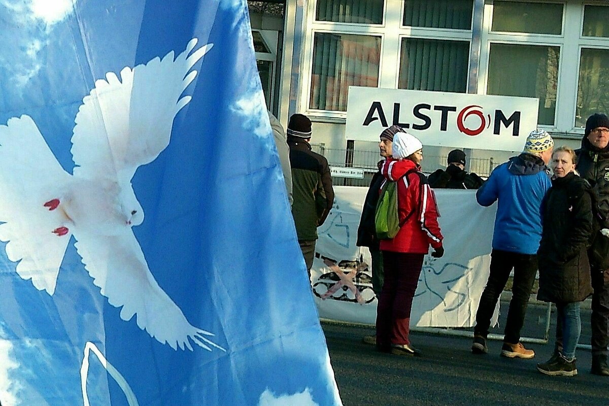Aktionstage in Görlitz: Proteste gegen Panzerproduktion