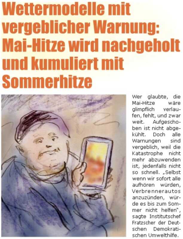 Mai-Hitze wird nachgeholt