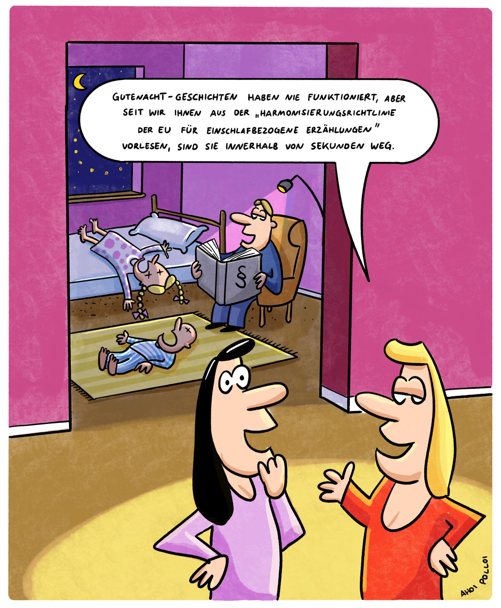 Zum Einschlafen
