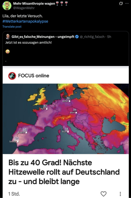 Lila, der letzte Versuch