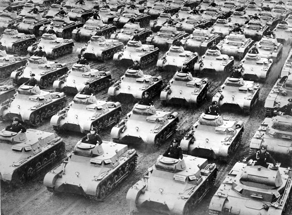 Panzer am laufenden Band