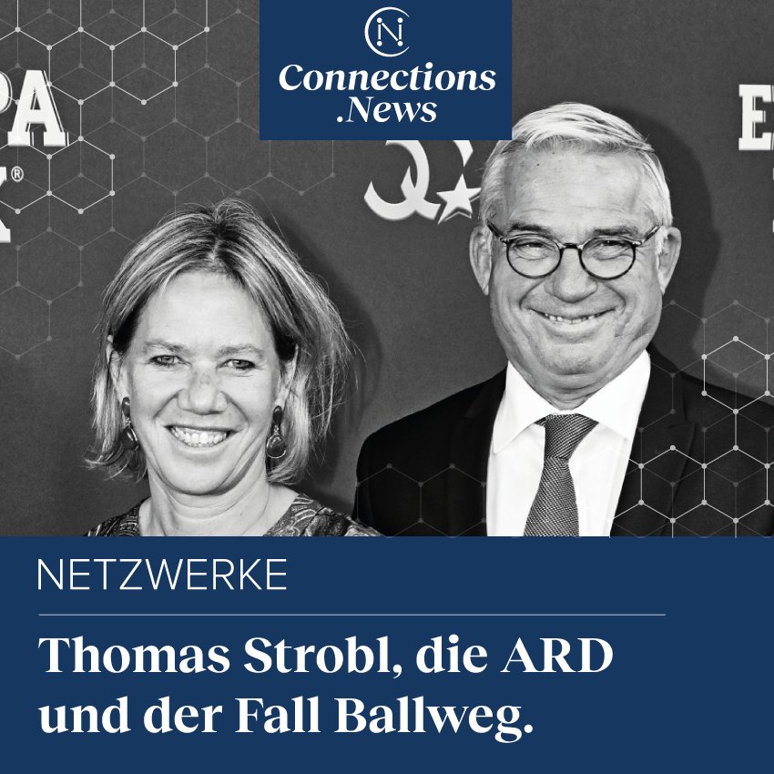 Thomas Strobl, die ARD – und der Fall Ballweg - Connections News