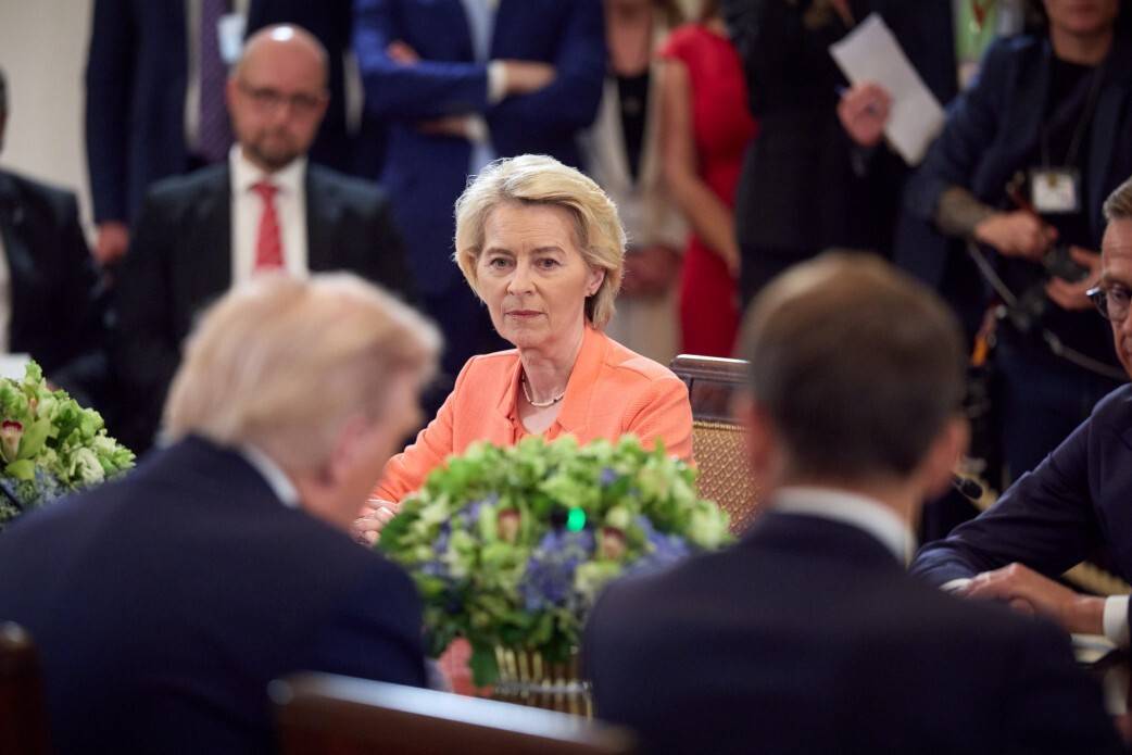 Treffen Selenskyjs mit Trump: von der Leyen musste den Raum verlassen