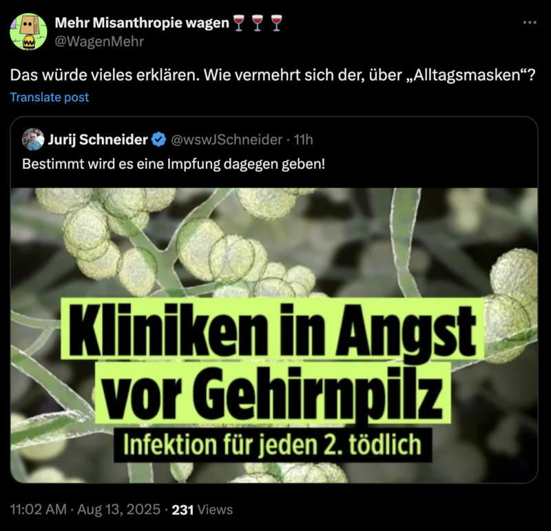 Vermehrung